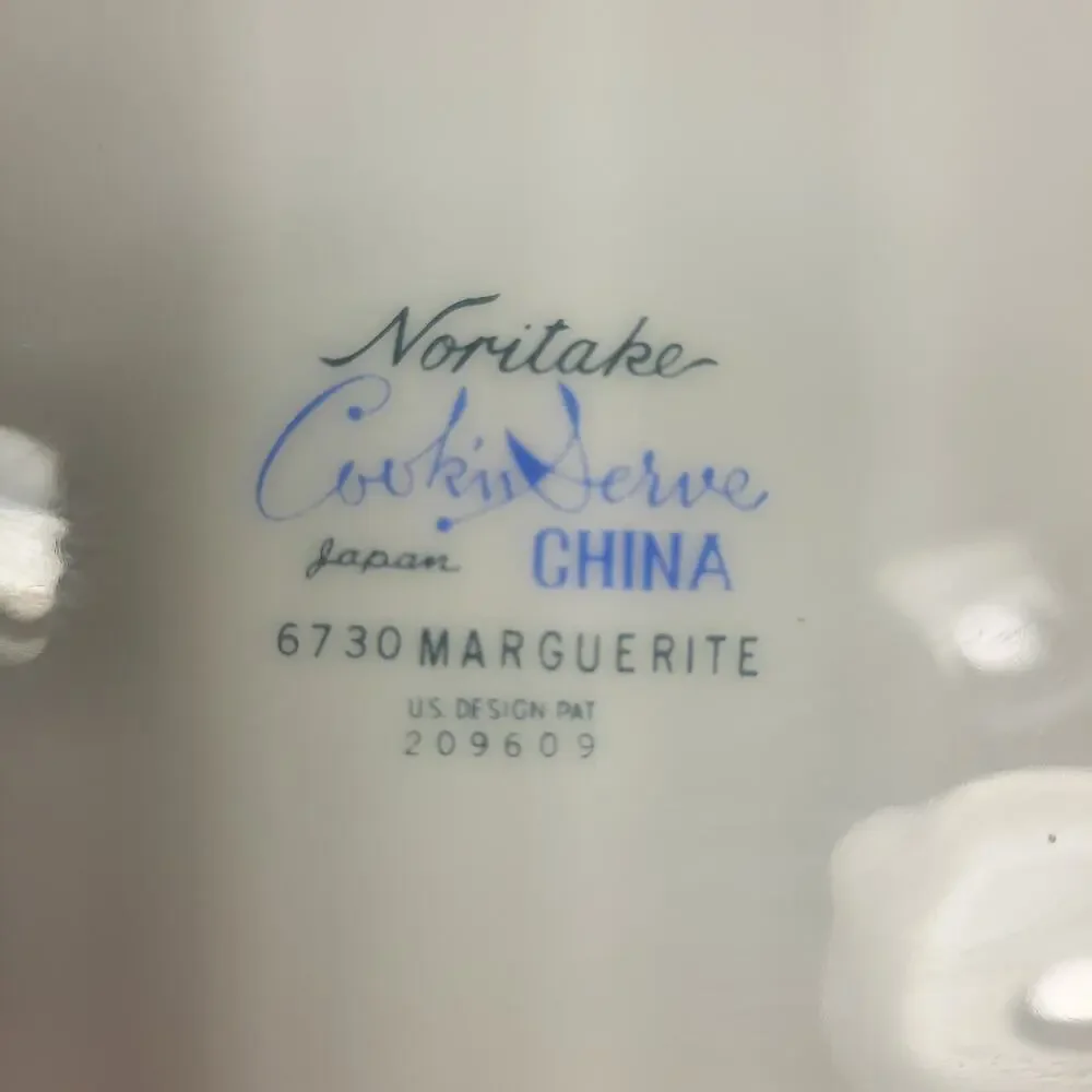 Vintage NORITAKE 6730 Marguerite 10